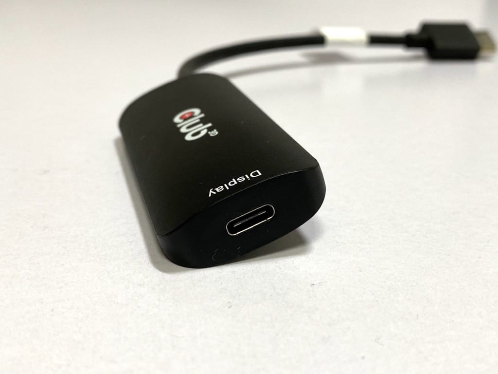 club3d cac-1332のUSB TYPE-Cポート